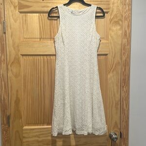 White size 10 lace style dress